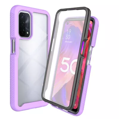 $16.96 • Buy Full Body Shockproof Clear Case Screen Protector For OPPO A57 A77 A74 A54 A72 5G