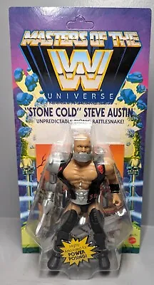 Stone Cold Steve Austin Figure 2021 Mattel Masters Of The WWE Universe MOTU • $28