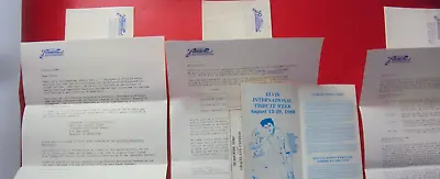 Graceland Letters & Brochure - 1986 - 1987 - 1989 - Vintage - Elvis Presley • $14.95