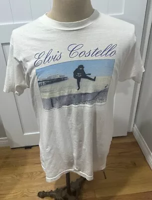 Vintage 1991 Elvis Costello Come Back In A Million Years Tour Concert T Shirt Lg • $100