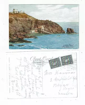 £0.85 • Buy Cornwall Postcard Colour Printed Lizard Point & Polbream Point.
