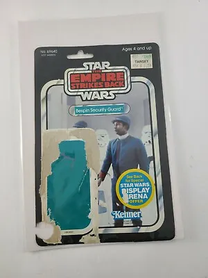 Star Wars Empire Strikes Back 1981 Bespin Security Guard 45 Back (Card Only) • $23.99