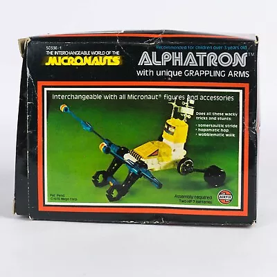 MIB 1978 Airfix Mego Micronauts Alphatron Vehicle • £90