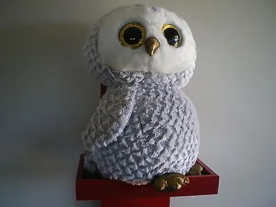 Ty Beanie Boos OWLETTE The Owl 17 Inch NWMT.LARGE 40cm.FREE POST IN AUSTRALIA • $110