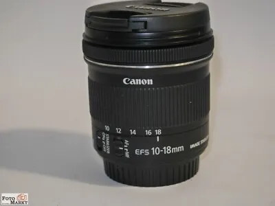 Canon EF-S Weitwinkel-Zoom Lens 10-18mm For / 45 -56 Is Stm (For Aps-C Sensor) • $414.36