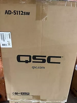 QSC AD-S112sw AcousticDesign Series 12  300W Surface-Mount Subwoofer • $483.93