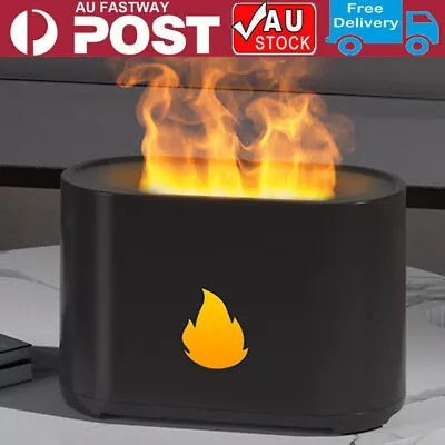 $19.99 • Buy 200ml Ultrasonic Aroma Diffuser Flame Essential Oil Diffusers USB Air Humidifier