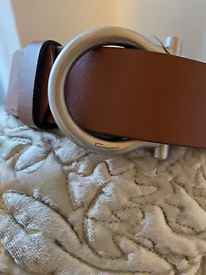 £95 • Buy Salvatore Ferragamo Men’s Belt Size 122cm Light Brown