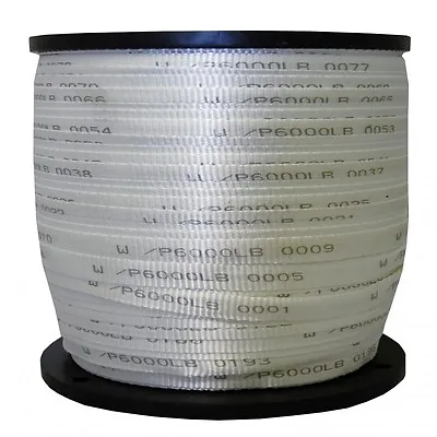 USA Made 1  X 1000' 6000 Lb Polyester Pulling Tape / Pull Tape • $239.20