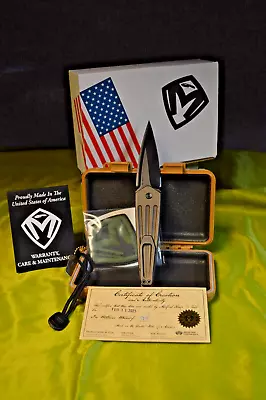 Medford Nosferatu S35vn Pocket Knive • $510