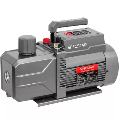 SPECSTAR 110V 9.6 CFM 1 HP Dual-Stage Rotary Vane HVAC Air Vacuum Pump For R1... • $215