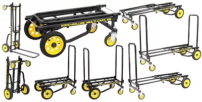 Rock N Roller R6RT MultiCart - R6 500lb Capacity DJ PA Equipment Transport Cart • $156.99