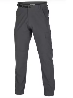 Rugged Exposure Men's Convertible Pants Charcoal Size 34 • $21.99