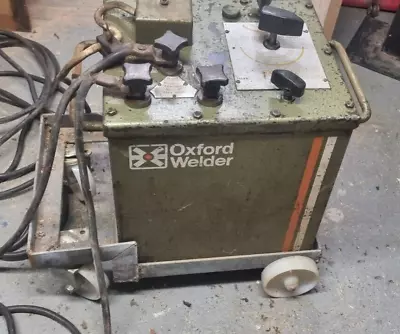 Oxford RT 180 Amp Oil Immersed Transformer Arc Stick Welder + Cables And Clamps • £200