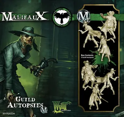 Malifaux Second Edition Guild Autopsies (3 Pack) • $23.50