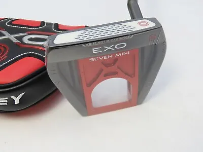 New Odyssey EXO Seven Mini Slant 35  Putter W/Cover New Exo Seven Mini • $92