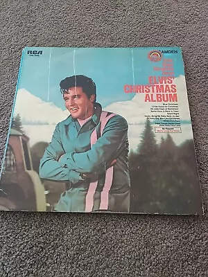 Elvis Presley - Elvis Christmas Album 1970 - Aus Press Vinyl Lp Record • $19