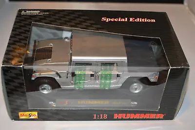 Maisto Special Edition 1/18 2000 Hummer Hard Top • $23.59