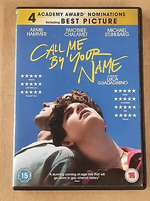 $9.99 • Buy Call Me By Your Name - Region 2  DVD Like New