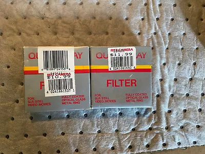 2  Quantaray 52MM FILTERS Close Up #3 AND 1A  SPOT FILTER Also 1 Spectra Speci • $7.99