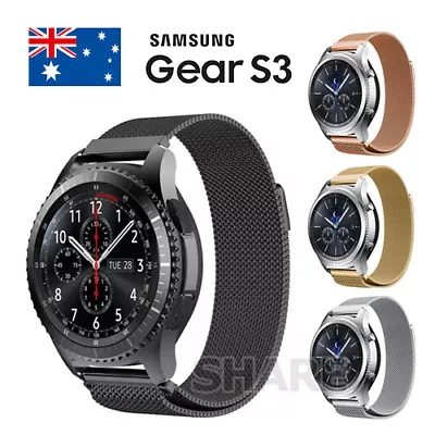 Milanese Magnetic Steel Watch Band Strap For Samsung Gear S3 Frontier Classic • $7.95