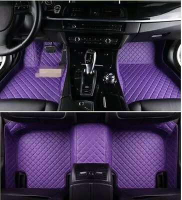 Car Floor Mats Velour For VW Tiguan Waterproof Black Carpet Rugs Auto Liners New • $80