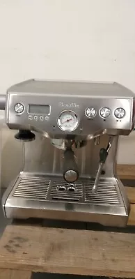 $610 • Buy Breville BES920 The Dual Boiler Espresso Machine - Silver Refurbished