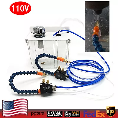 Coolant Cooling Spray Pump Mist Sprayer System For CNC Lathe Milling Machine UPS • $106.41