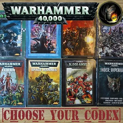 Warhammer 40K VINTAGE Soft Cover BOOKS MULTILIST - Old Codexes And More GW (M14) • £8