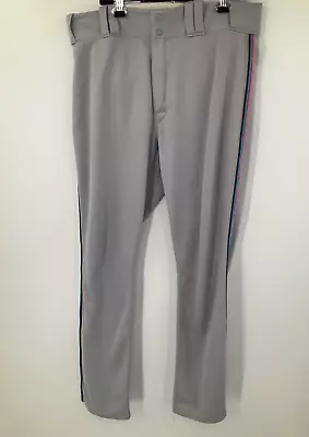 #91 Alonso Miami Marlins Mlb Grey Majestic Game Used Pants 2019 Sz:38 • $50