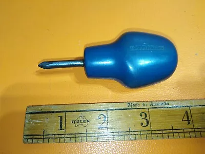 Vintage Stanley Stubby Screwdriver Pozidriv 1pt 5341  B08M12437 • $7.39