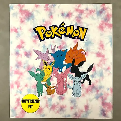 Pokemon Eeveelutions Tie-dye Hot Topic T-Shirt Store Display Poster • $49.99