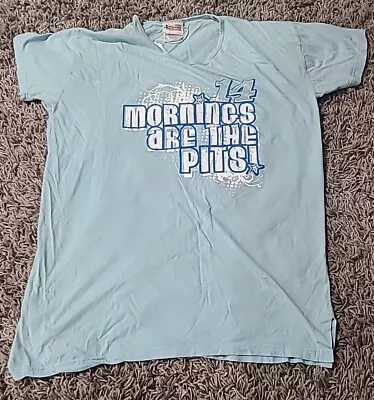 #14  Mornings Are The Pits  Chase Authentics Baby Blue Nightgown OSFM • $10