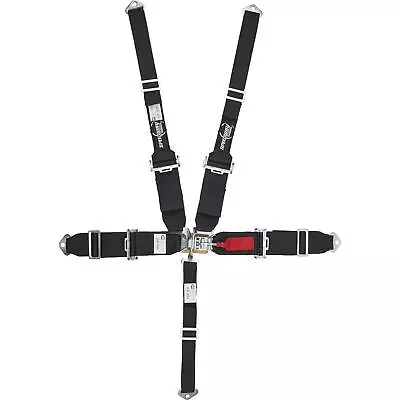 Speedway Motors 5 Point Seat Belt Harness Latch Hans Black • $99.99