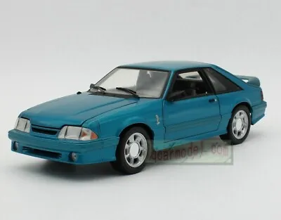 1/18 GMP 1993 Ford Mustang Cobra SVT Blue Diecast SAMPLE Rare / Flaw /No Box • $289.99