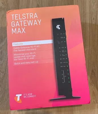 NETGEAR Telstra Gateway Max C6300BD High Speed Cable Modem Router  • $29.50