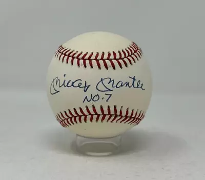 Mickey Mantle Signed Rawlings Official AL Baseball PSA LOA 797 Light Toning • $1999.99