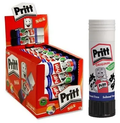 £9.45 • Buy Pritt Stick Glue Large 43g Roller Non Toxic Washable Office School Stationary