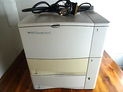 HP LaserJet 4100DTN Workgroup Monochrome Laser Printer Tested 274k Pages • $369.99