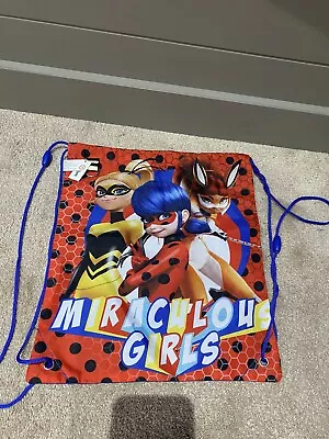 Miraculous Girls Ladybug Gym Bag • £1.99