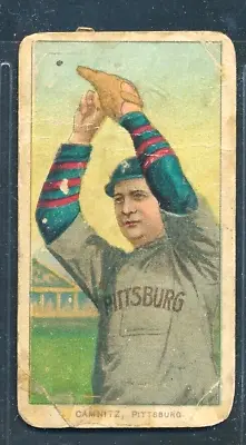 T206 Piedmont 460: HOWIE CAMNITZ Hands Over Head Pittsburgh Pirates ~ Poor • $39.50