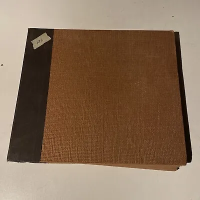 10  78 RPM Record Storage Album -Brown (Holds 12 Records) • $10