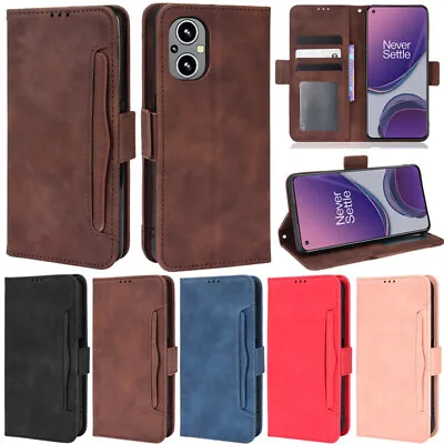 Retro Wallet Leather Flip For OnePlus Ace 2V 11R Nord 2T Nord N30 N20 Case Cover • $15.09