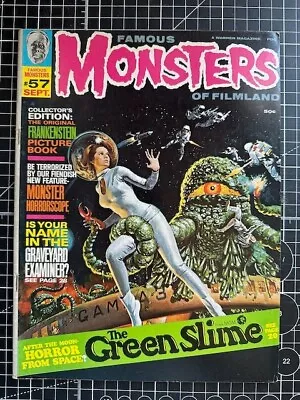 Warren Famous Monsters Of Filmland #57 Karloff Frankenstein Sept 1969 • $20