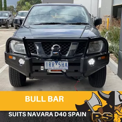 63MM 2.5 Inch ADR Approved Bull Bar For Nissan Navara D40 Spain 2010 - 2015 • $1199