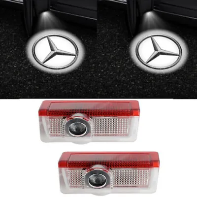 LED Car Door Laser Projector Light For Mercedes A B C E ML GL GLA GLC GLS Class • $19.95