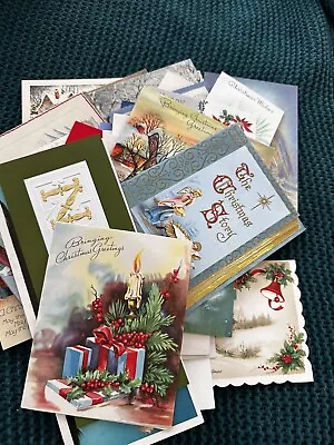 Vintage Christmas Card Lot 60  • $12