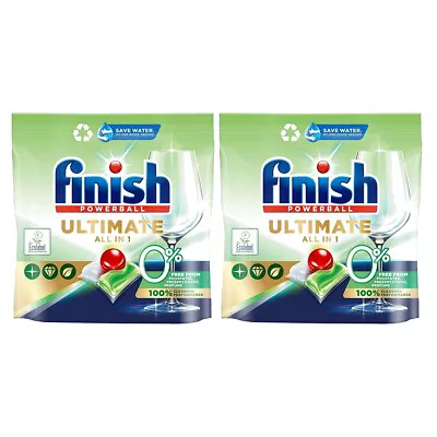 $95 • Buy 200x Finish Powerball Ultimate All In 1 0% Eco Dishwasher/Dishwasher Tablets