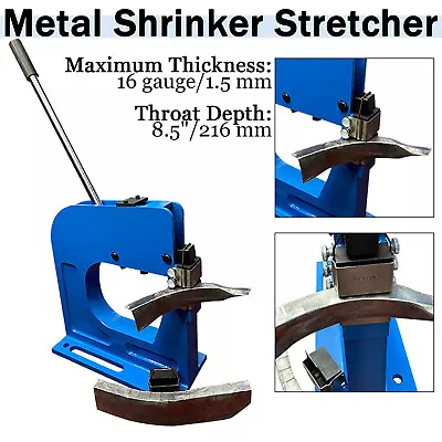 SS-16 Metal Shrinker Stretcher Fabrication 16 Gauge 8.5  Deep Throat W/ A Handle • $243