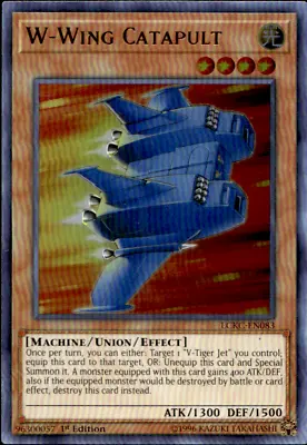 W-WING CATAPULT LCKC-EN083 ULTRA RARE 1ST EDITION YuGiOh • £2.74